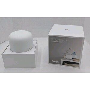 Google Nest WiFi Add On Point H2E Mesh Network Extender w/ Power Cord
